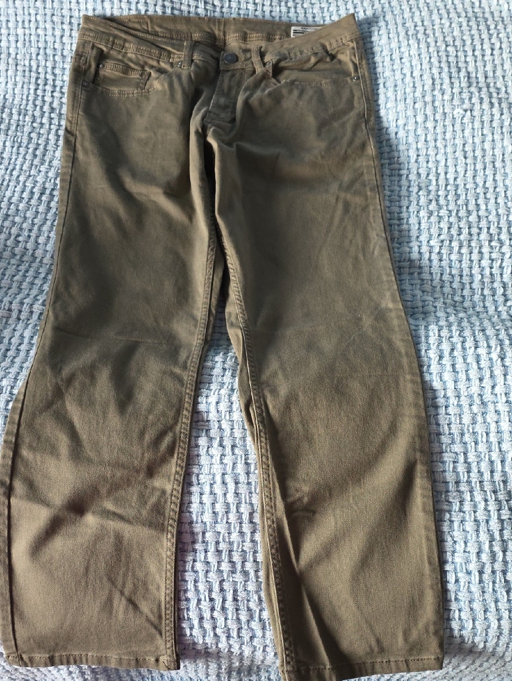 Men's Olive Green Jeans - Picture 1 of 1